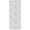 vidaXL Ролетна щора за баня, 80x240 см, квадрати
