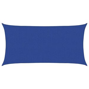 vidaXL Платно-сенник, 160 г/м&sup2;, правоъгълно, сини, 2,5x5 м, HDPE