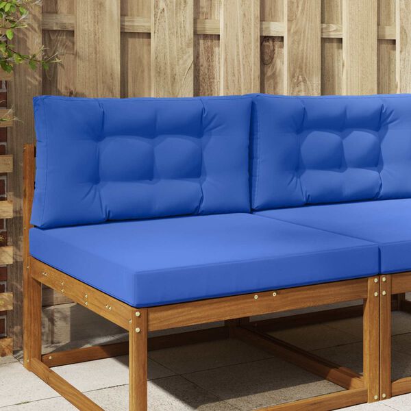 vidaXL Възглавница за диван на открито 2 pcs Тюркоаз Полиестер