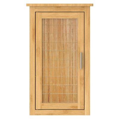 EISL Висок шкаф с врата, бамбук, 40x20x70 см
