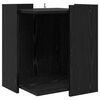 vidaXL Кутия за котешки отпадъци Черния дъб 42 x 42 x 51 см