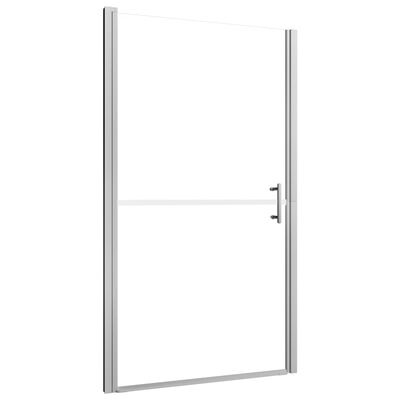 vidaXL Врата за душ, закалено стъкло, 81x195 см