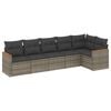 vidaXL Patio Sofa Set 4-местни Grey