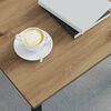 vidaXL Масичка за кафе Дъб Артизан 60 x 30 x 36 cm Инженерно дърво