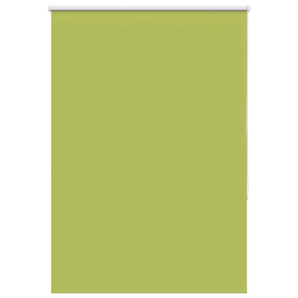vidaXL Ролкова щора Blackout Зелени листа 110x150 cm Ширина на плата