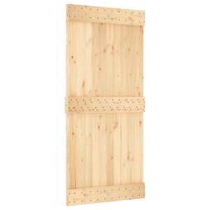 vidaXL Преплъзваща се врата NARVIK 95 x 210 см (213,5 см)