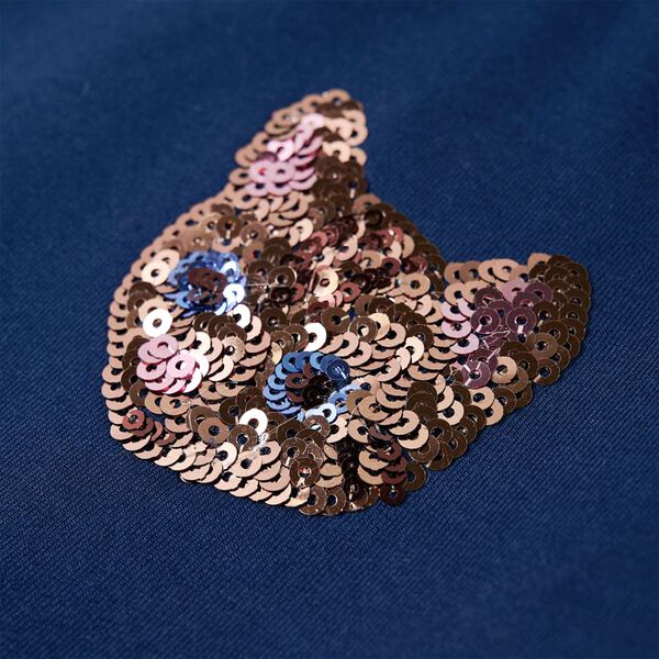 Детски суитшърт, тъмносин, 104