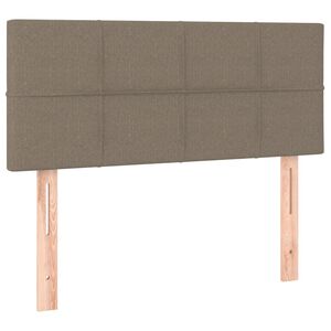 vidaXL Горна табла за легло, таупе, 80x5x78/88 см, плат