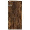 vidaXL Крайна масичка Димян дъб 29,6 x 29,6 x 60 см Инженерно дърво