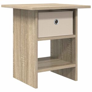 vidaXL Нощно шкафче Сонома дъб 41 x 40 x 45 см Инженерна дървесина