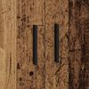 vidaXL Шкаф за съхранение 2 pcs Старо дърво 108 x 41 x 40 см