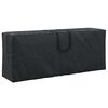 vidaXL Чанта за съхранение на открито Черно 125 x 32 x 50 см