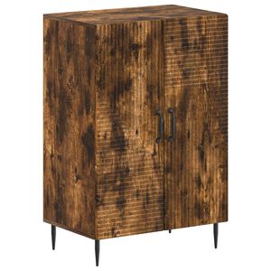 vidaXL Шкаф за обувки HAARLEM 59,5 x 39,5 x 89,5 см Опушен дъб