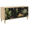 vidaXL ТВ шкаф RHENEN 102 x 33 x 50 см Сонома Инженерна дървесина