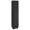 vidaXL Комплект шкафове 2 pcs 33 x 34,5 x 90 см Инженерна дървесина