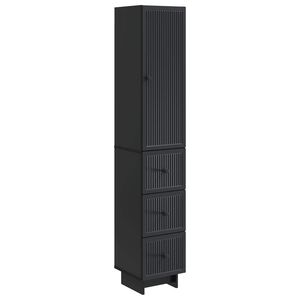 vidaXL Комплект шкафове 2 pcs 33 x 34,5 x 90 см Инженерна дървесина