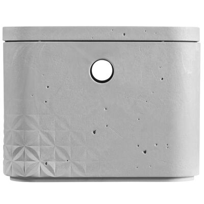 Curver Кутии за съхранение с капак Beton, 3 бр, размер M, светлосиви