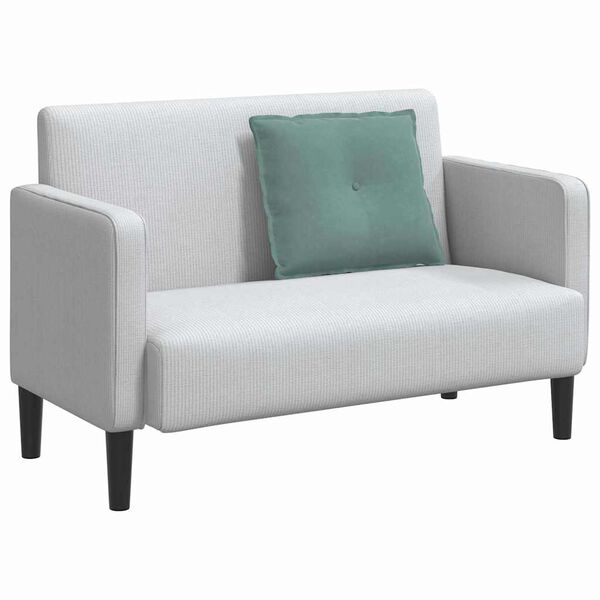 vidaXL Възглавница за гръб Морско зелено 60 x 50 cm Кордюрова тъкан