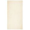 vidaXL Килим HUARTE с къс косъм, мек и миещ се, кремав, 60x110 см
