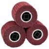 vidaXL Шлифовъчни ролки 3 бр. Червено 12 x 12 x 10 см