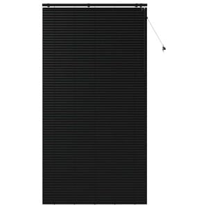vidaXL Венецианска щора Черно 135 x 250 см 35 mm