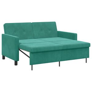 vidaXL Диван легло Тюркоаз Текстил