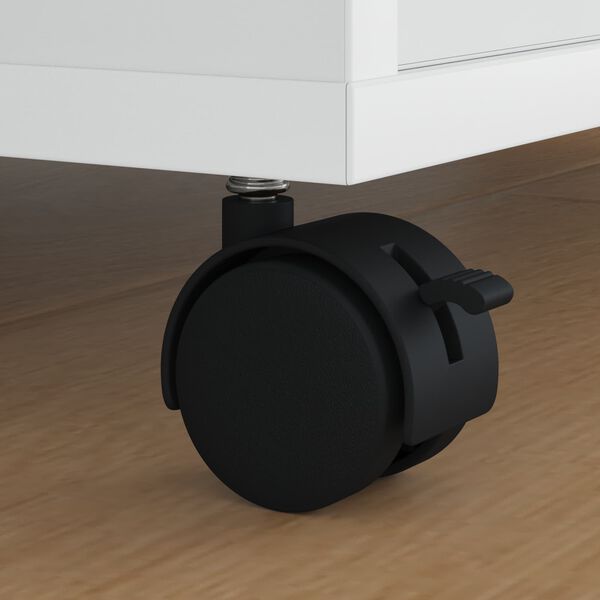 vidaXL Маневрен елемент 12 pcs Черно 39,5 x 39,5 x 37,8 мм