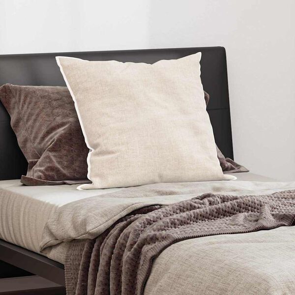 vidaXL Възглавница с възглавница Бяло 60 x 70 cm Памук