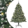 vidaXL С изкуствено коледно дърво Зелен 240 cm