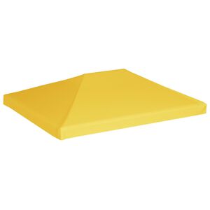 vidaXL Покрив за шатра, 270 г/м&sup2;, 4x3 м, жълт