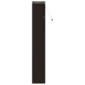 vidaXL Венецианска щора Тъмен кафяв 40 x 250 см 35 mm