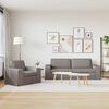 vidaXL Диван 2 pcs Таупе Общи размери: 222 x 80 x 82 см (Ш x Дълб x В)