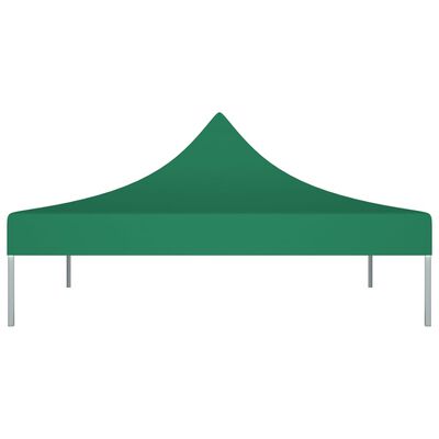 vidaXL Покривало за парти шатра, 3х3 м, зелено, 270 г/м²