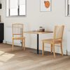 vidaXL Обедени столове 2 pcs Естествен 50 x 52,5 x 91 см