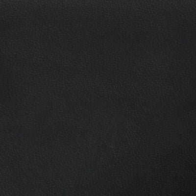 vidaXL Декоративни възглавници, 2 бр, черни, 40x40 см, изкуствена кожа