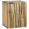 vidaXL Шкаф за мивка в баня Кафяво 38 x 33,5 x 48 см Инженерно дърво