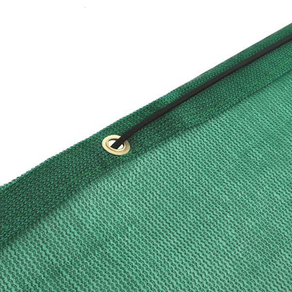 vidaXL Мрежа за ремарке, зелена, 3,5x8 м, HDPE