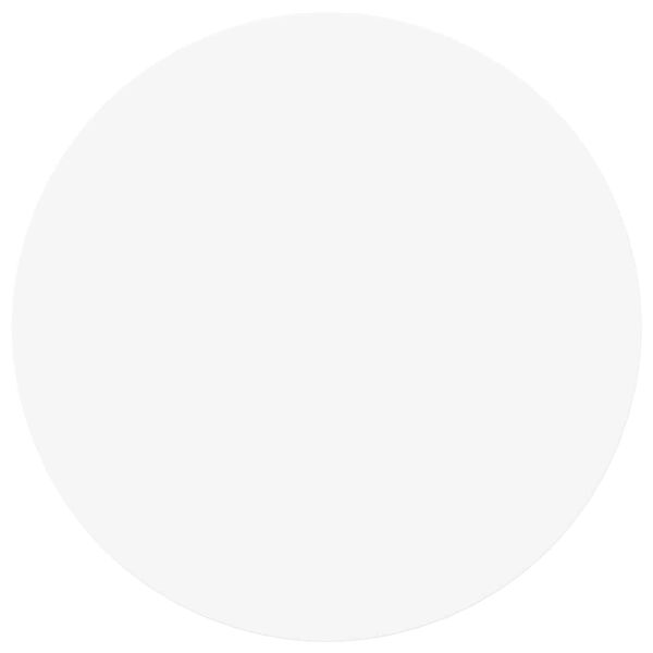 vidaXL Стикер 2 pcs Бяло &Oslash; 20 x 0,5 мм Хартия