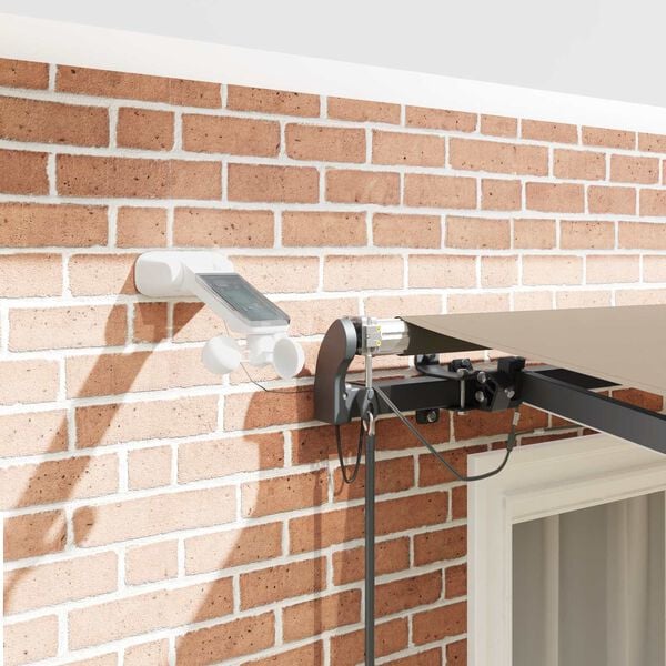 vidaXL Текстил за сенник с Бежово 350 x 250 cm Полиестер