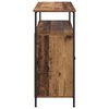 vidaXL Служебен шкаф Старо дърво 100 x 35 x 80 см Инженерно дърво