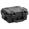 vidaXL Преносим калъф за полет, черен, 30x24,5x12,5 см, PP