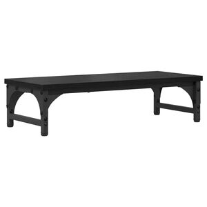 vidaXL Стойка за монитор Черния дъб 55 x 23 x 14 cm Инженерно дърво