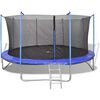 vidaXL Комплект батут от пет части, 3,96 м