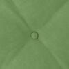 vidaXL Възглавница за гръб Светло зелено 50 x 45 см Кордюрова тъкан