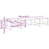 vidaXL ТВ шкаф Дъб Артизан 170.5 x 36 x 30.5 см Инженерно дърво