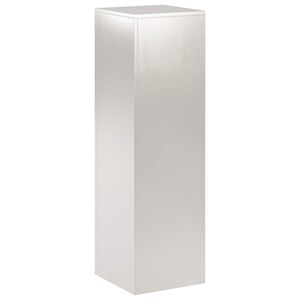 vidaXL Стойка за растения Сребристо 30 x 30 x 100 см Стомана