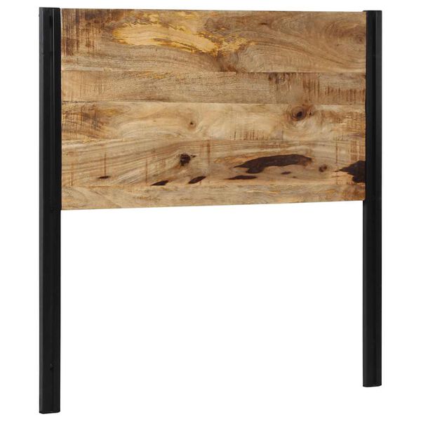 табла за глава vidaXL 100 cm от масивно дърво манго и желязо