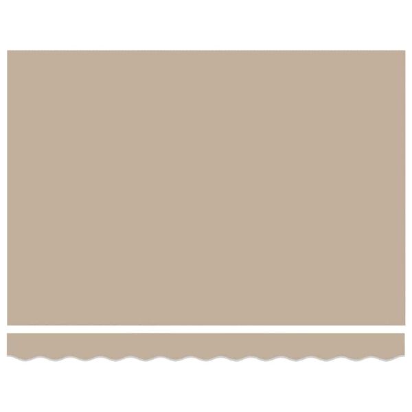 vidaXL Сгъваем навес Бежово 350 x 250 cm Полиестер и метал