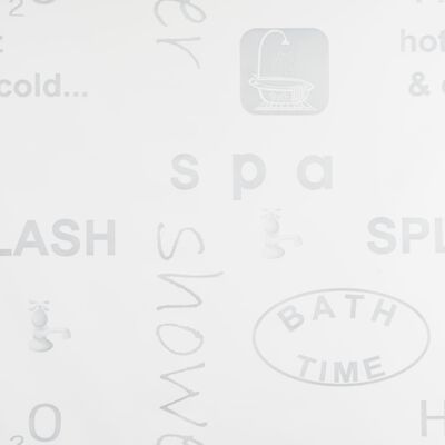 vidaXL Ролетна щора за баня, 120x240 см, Splash