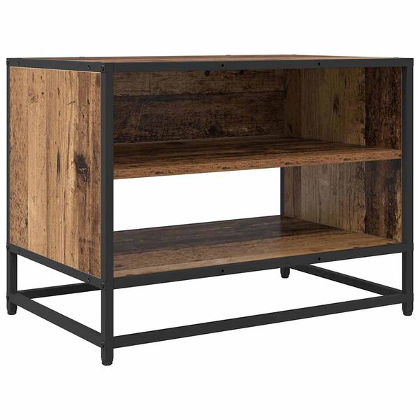 vidaXL ТВ Единици Старо дърво 61 x 40 x 46 см Инженерно дърво